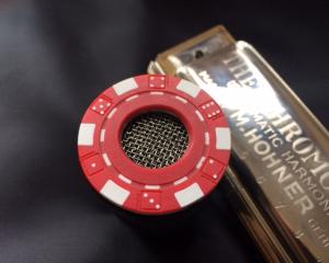 Mini Bullet - red poker-chip